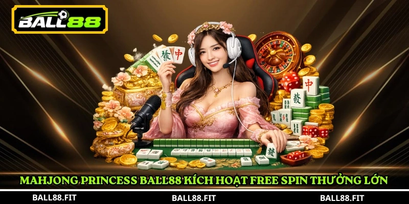 Mahjong Princess Ball88: Cách Chơi Dễ Trúng, Nổ Hũ Cực Khủng 2 Mahjong Princess Ball88 kích hoạt Free Spin thưởng lớn